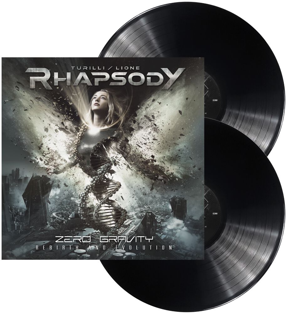 Rhapsody, Turilli /Lione Zero gravity (Rebirth and evolution) LP multicolor