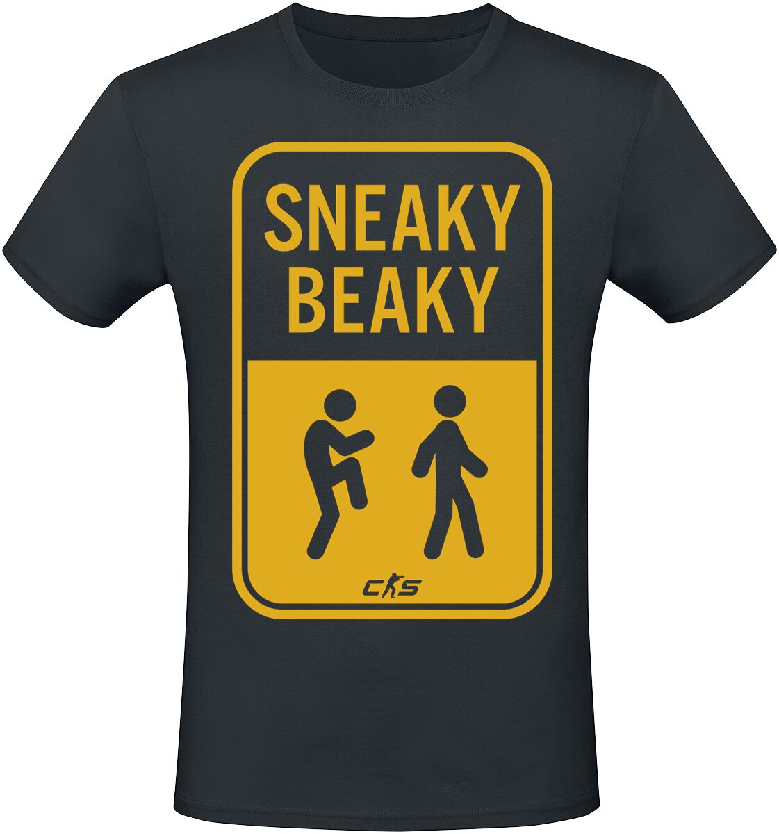 Counter-Strike 2 - Sneaky Beaky T-Shirt schwarz in S
