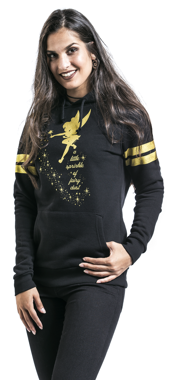 Peter Pan Tinker Bell - Fairy Dust Kapuzenpullover schwarz