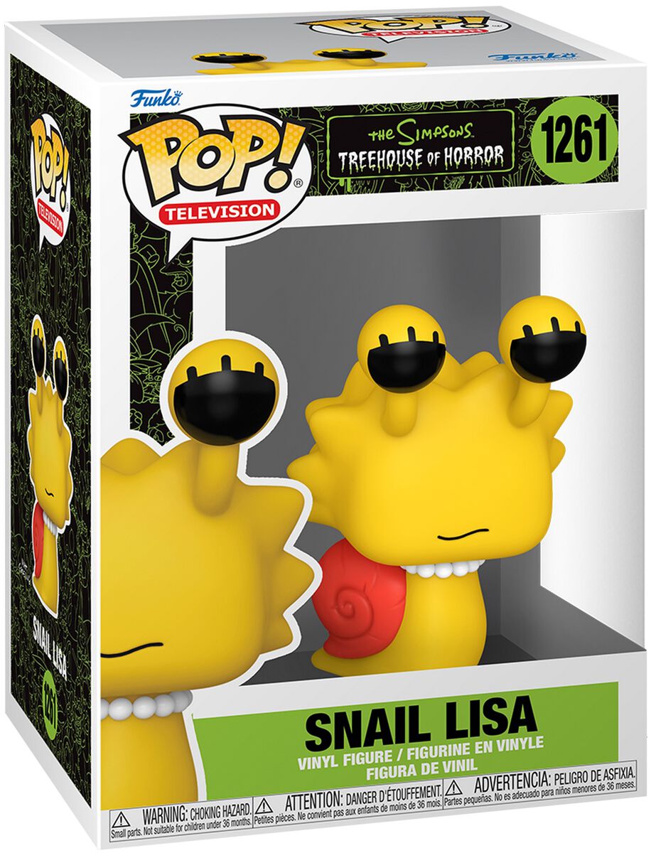 Die Simpsons Snail Lisa Vinyl Figur 1261 Funko Pop! multicolor