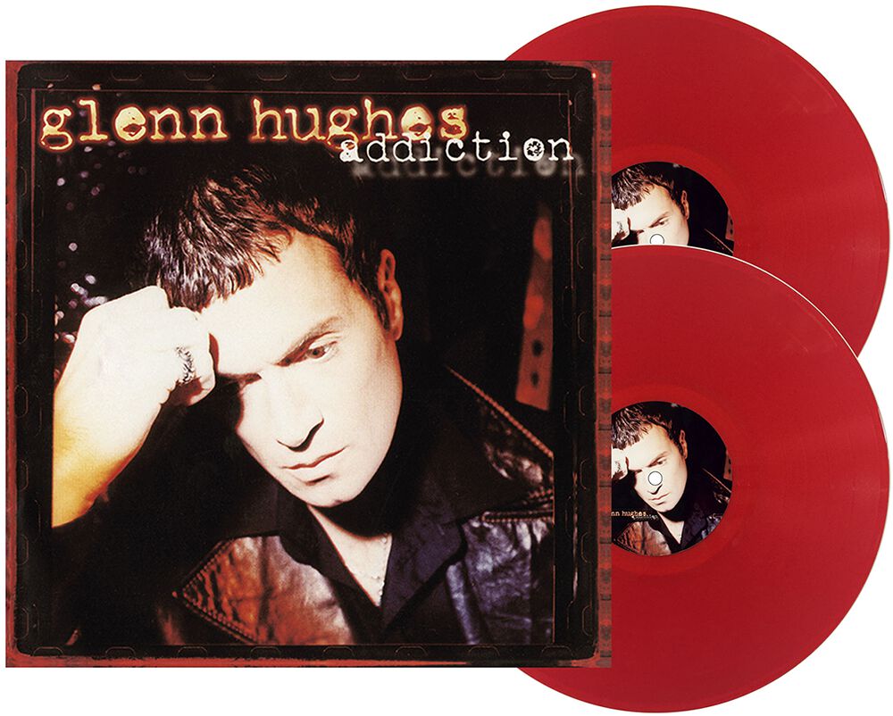 Image of Glenn Hughes Addiction 2-LP rot