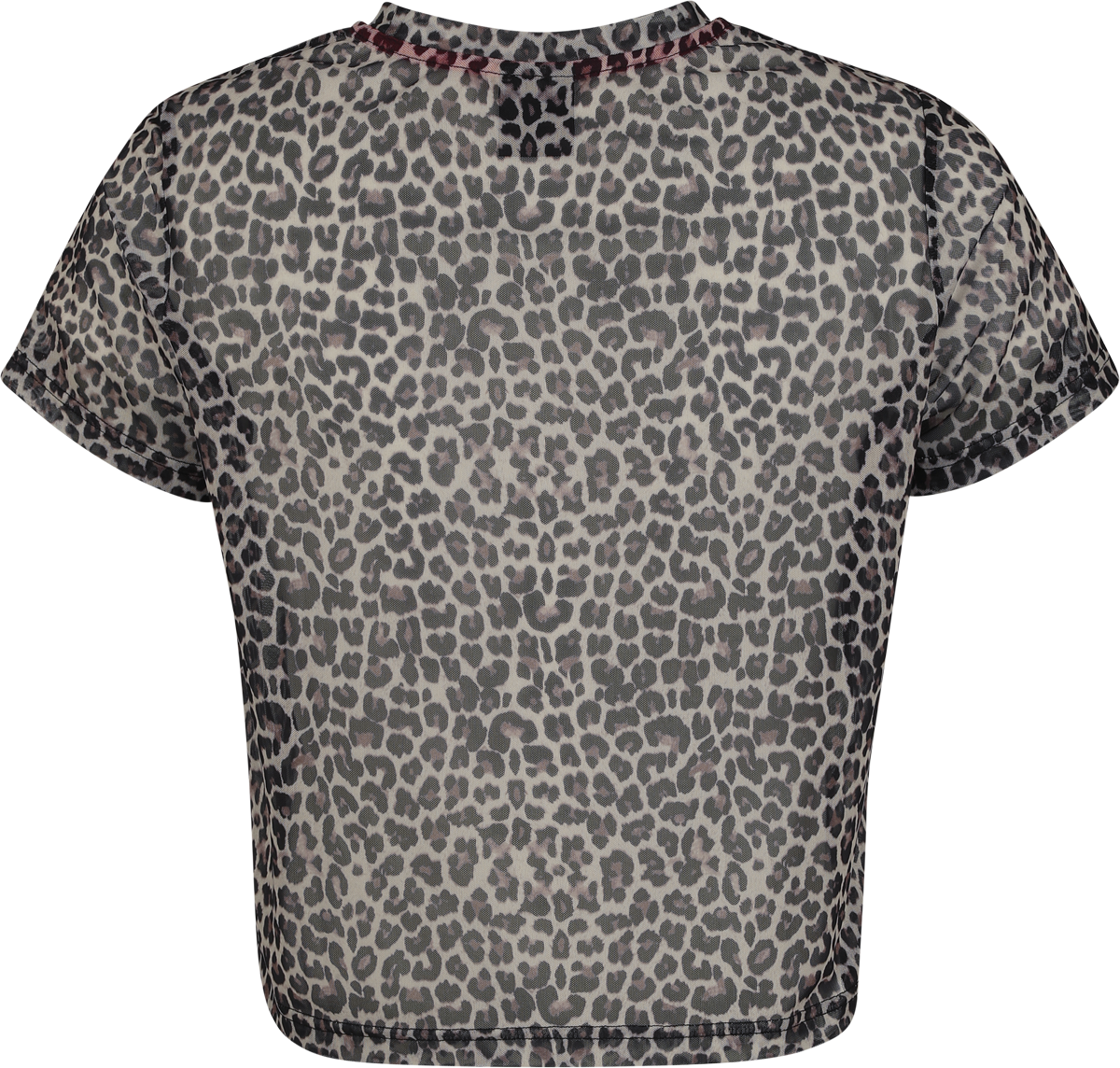 4069225050456 - Leo Mesh Cropped T-Shirt multicolor in M