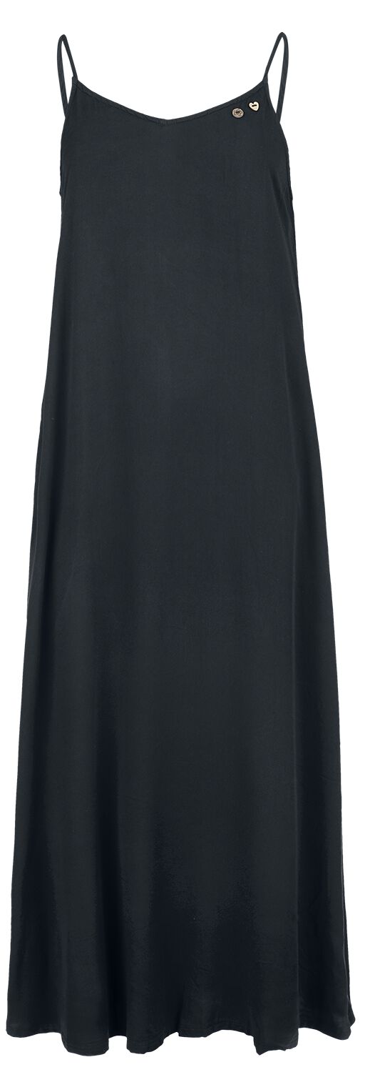 Ragwear Kleid knielang - Ludvika - XS bis XL - für Damen - Größe S - schwarz