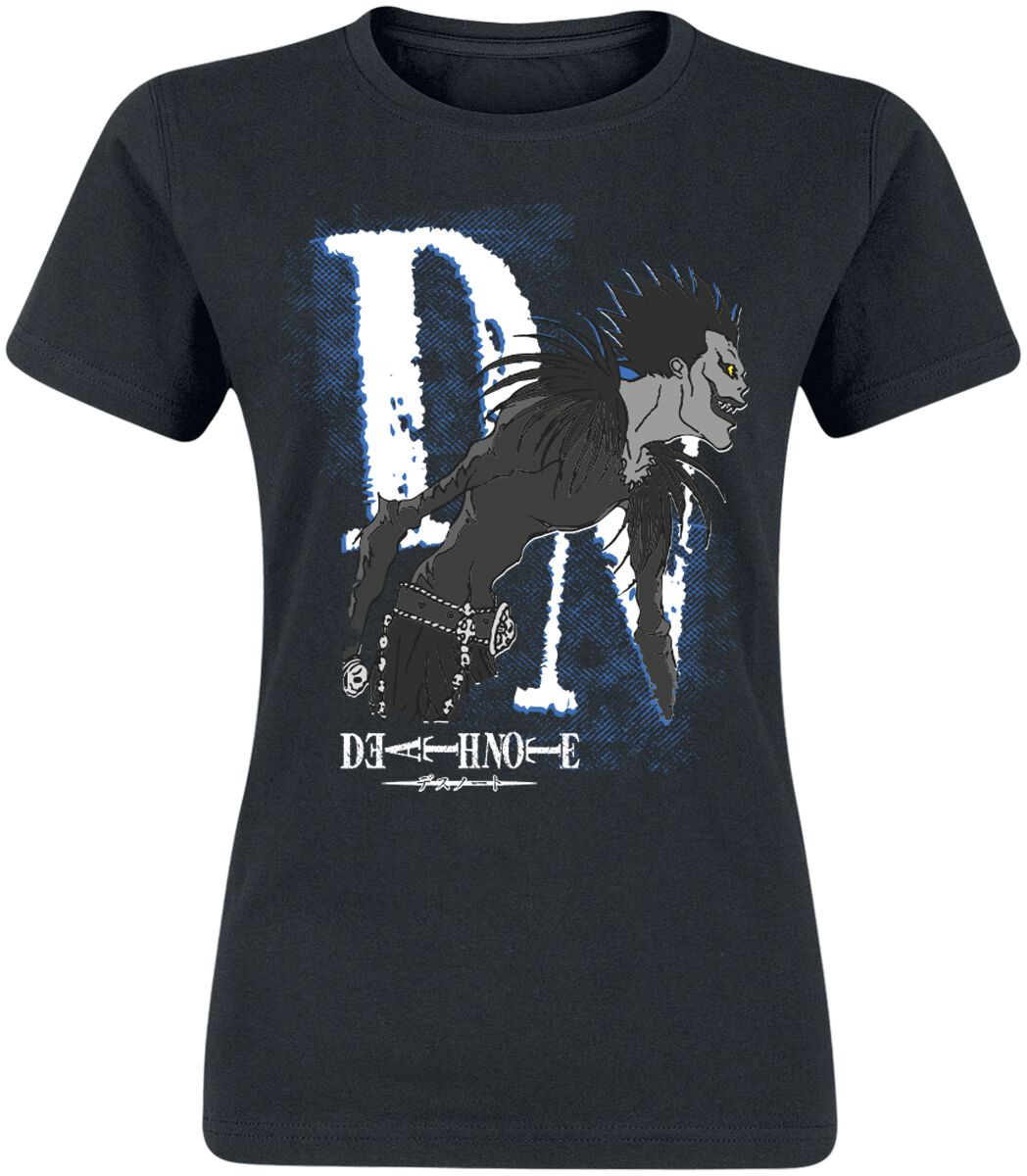 Levně Death Note Profile Dámské tričko černá