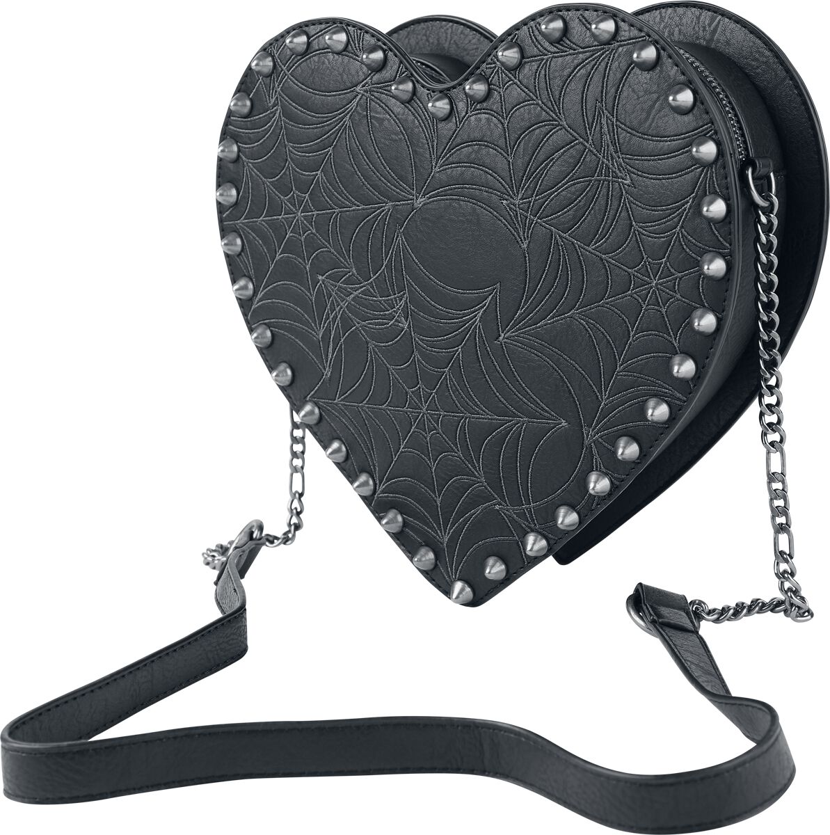 4068143415880 - Heartbreakers Web Bag Handtasche schwarz