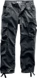 Pure Vintage Trousers (Loose Fit), Black Premium by EMP, Cargohose