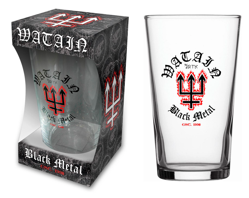 Watain  Beer Glass - Est. 1998 - transparent