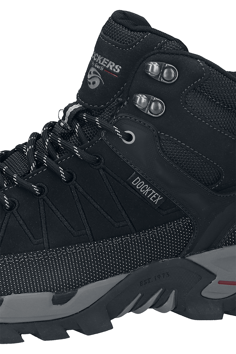 Dockers by Gerli Hiking Boot Schnürstiefel schwarz