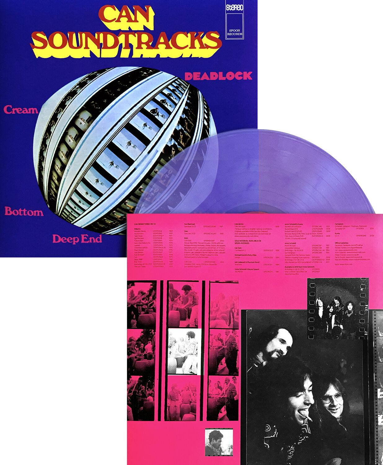 Image of Can Soundtracks LP purple