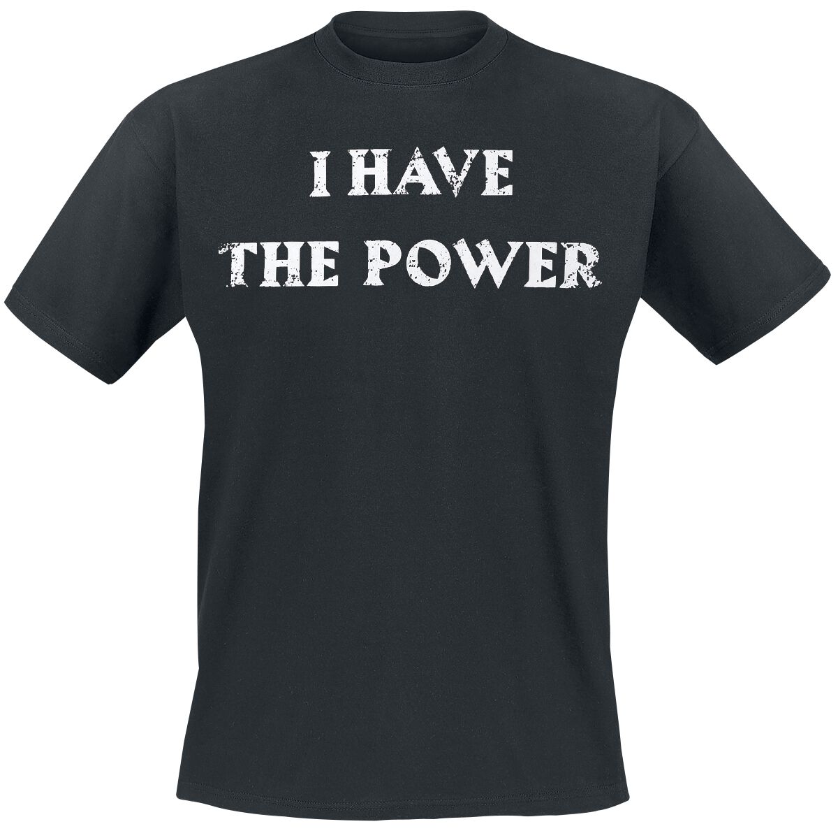 Masters Of The Universe I Have the Power T-Shirt black