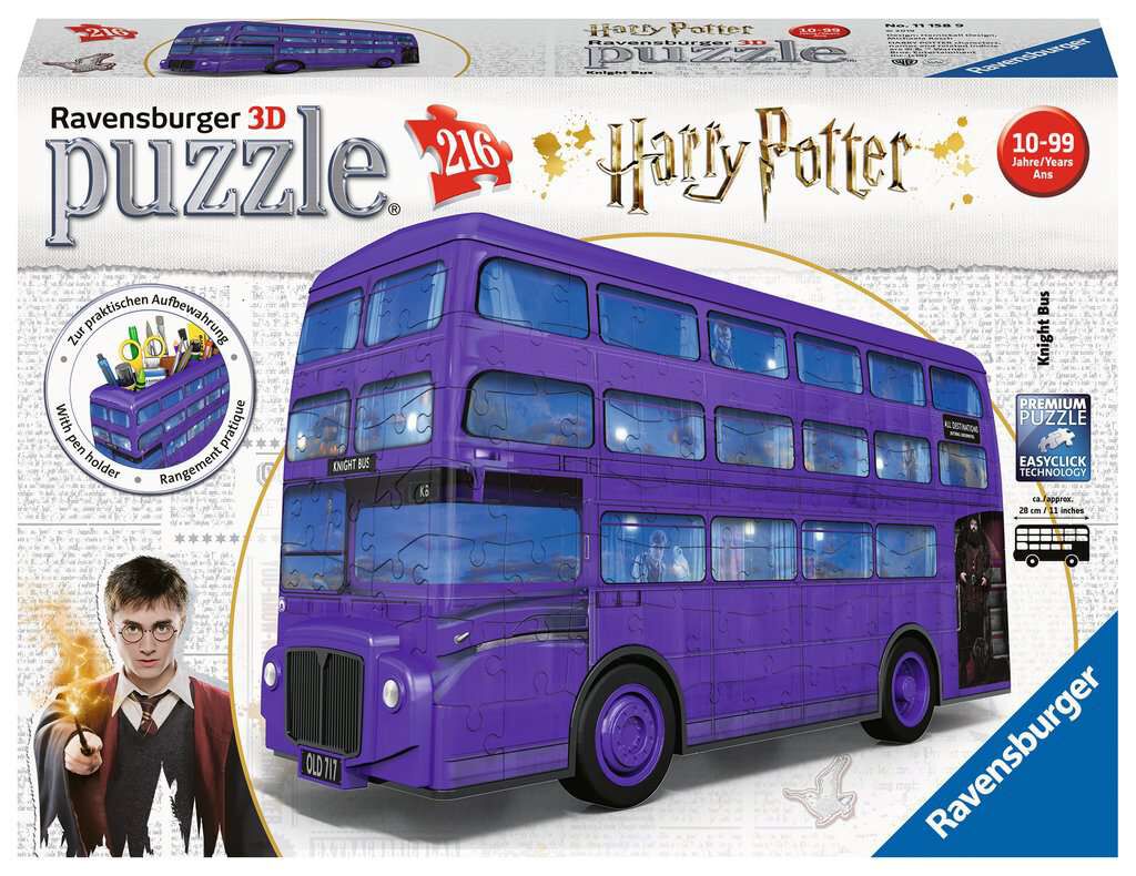 Harry Potter Knight Bus - 3D Puzzle Puzzle multicolour