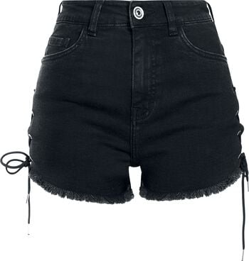 Générique Schwarze Jeans-Shorts für Damen, lässig, mit Taschen, kurze Hose, B-Blau, XL Générique Schwarze Jeans-Shorts für Damen, lässig, mit Taschen, kurze Hose, B-Blau, XL
