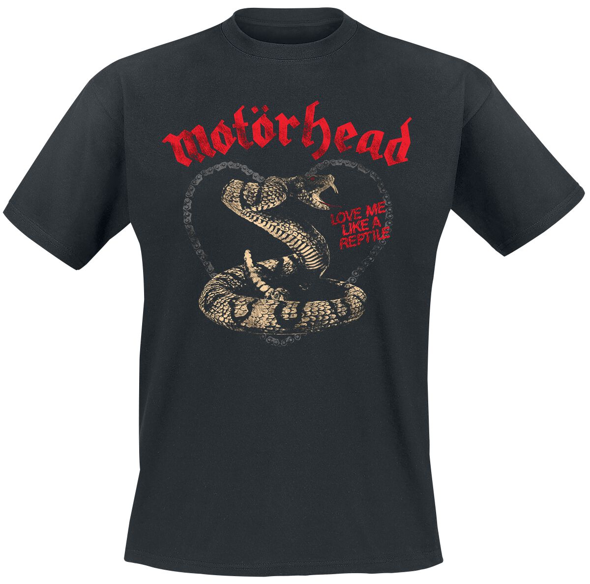 Motörhead Love Me Like A Reptile T-Shirt black