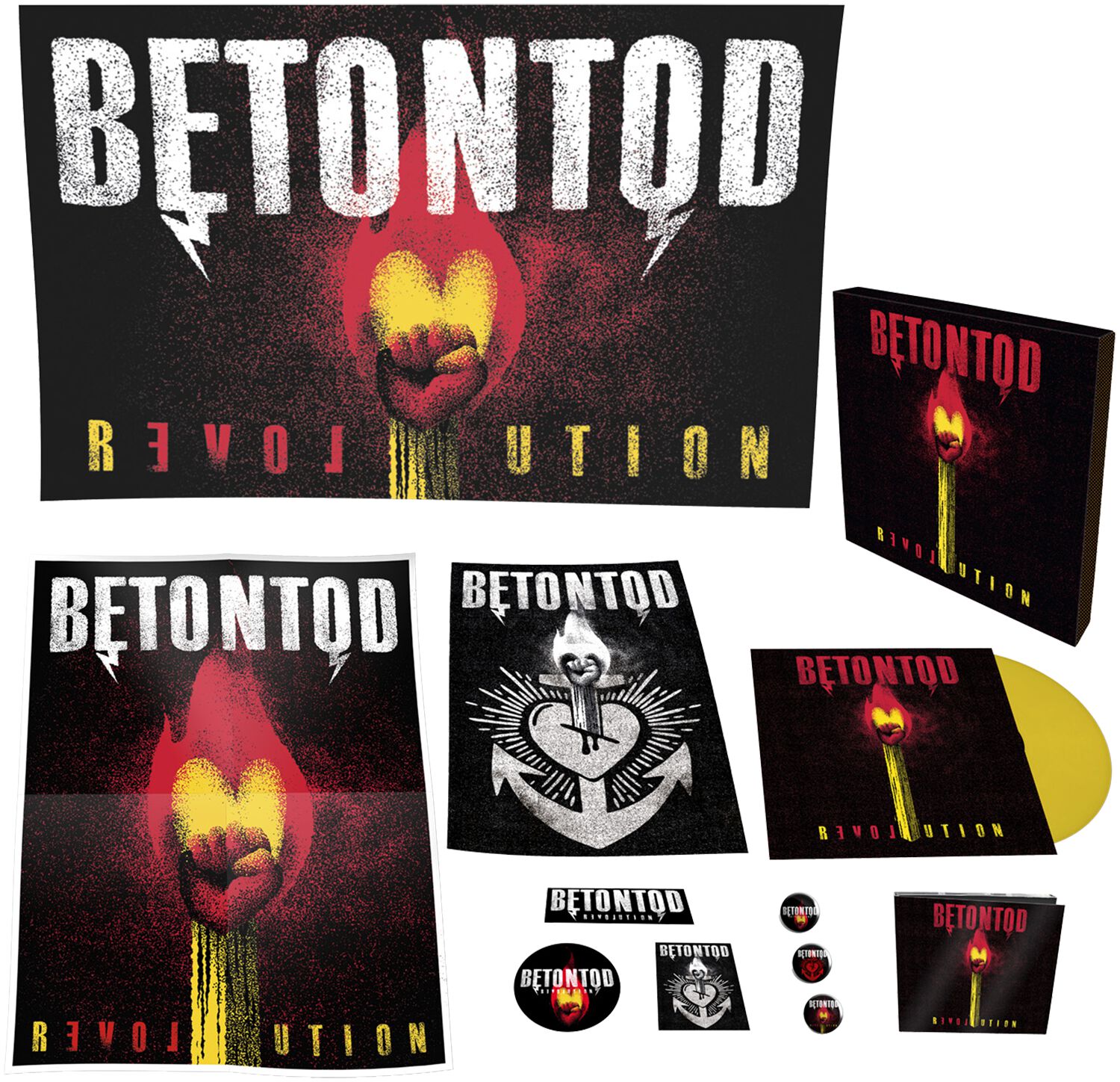Image of Betontod Revolution CD & LP Standard
