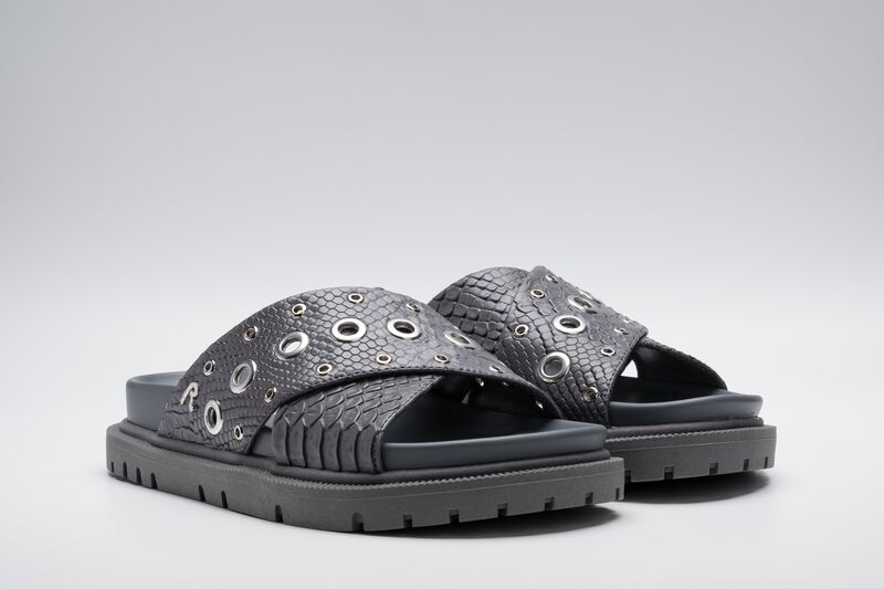 Replay Footwear Sandaalit - JADE GRANITE - EU35- EU40 - varten Naiset - Harmaa