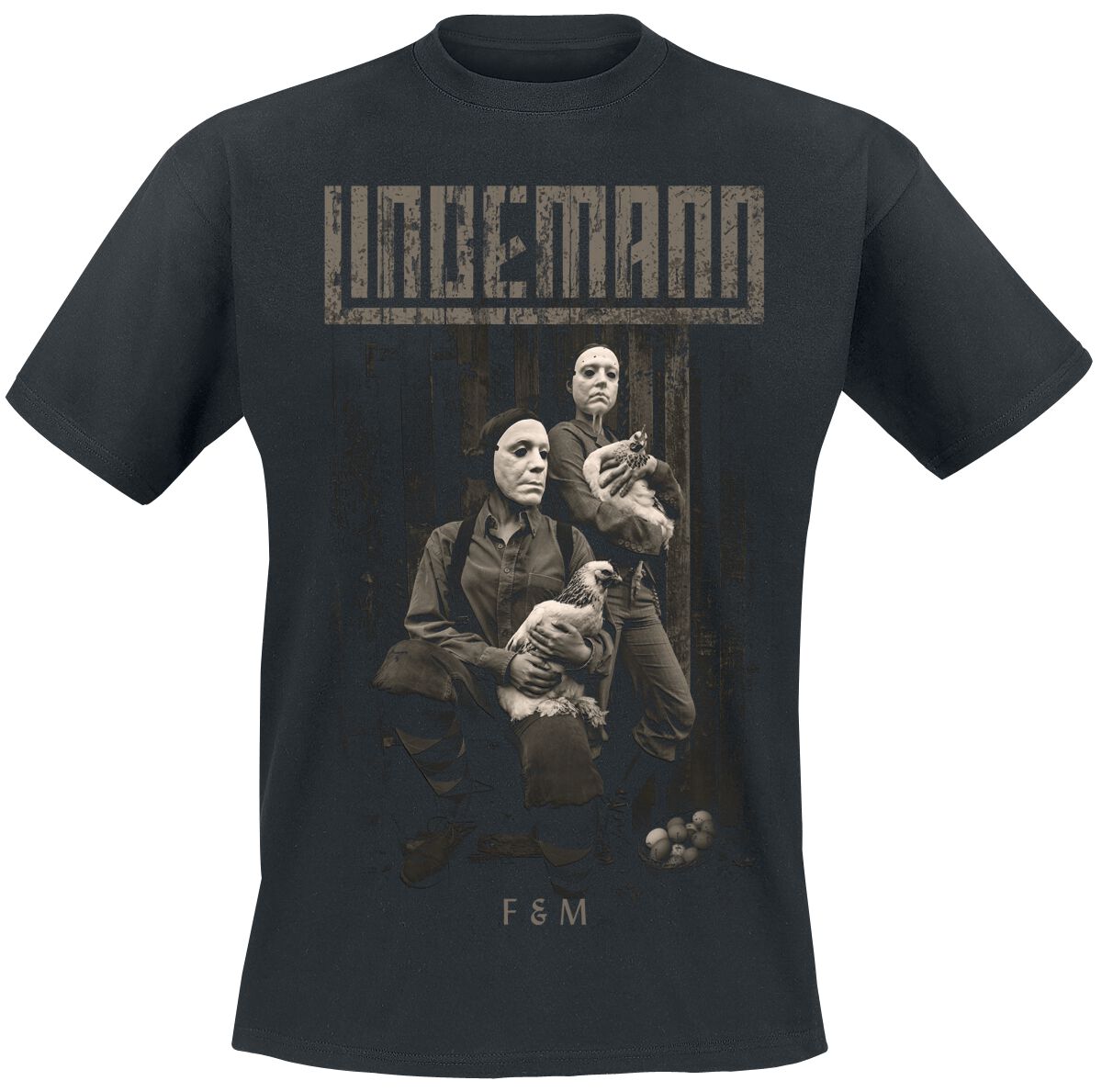 Lindemann F&M T-Shirt black