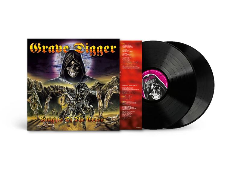 Knights Of The Cross von Grave Digger - 2-LP (Re-Release, Remastered, Standard)