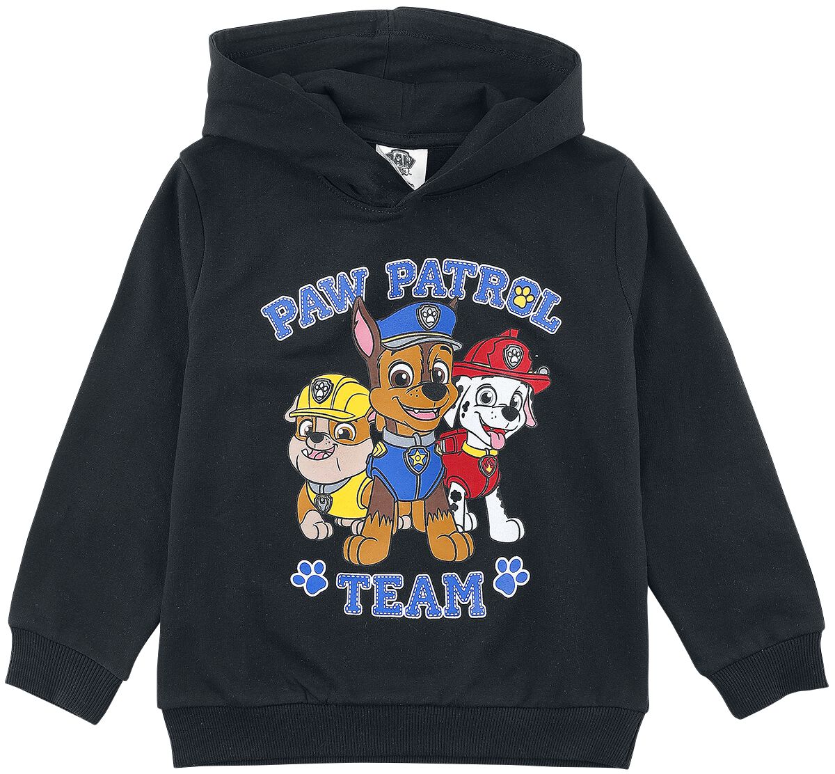 Paw Patrol Kids - Paw Patrol Team Hoodie Sweater black