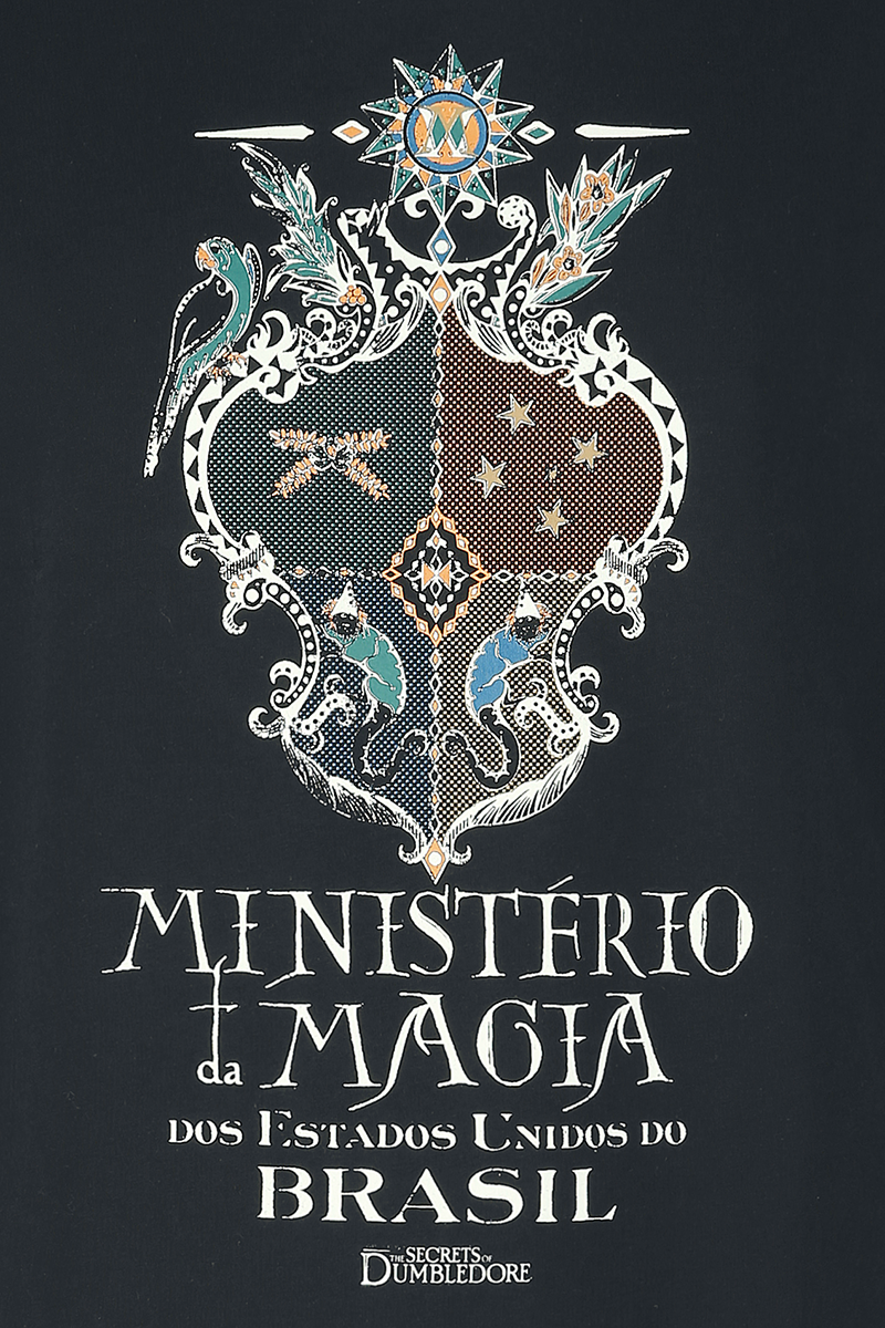 Phantastische Tierwesen Phantastische Tierwesen 3 - Ministerio Da Magia T-Shirt schwarz - 55.02% Rabatt