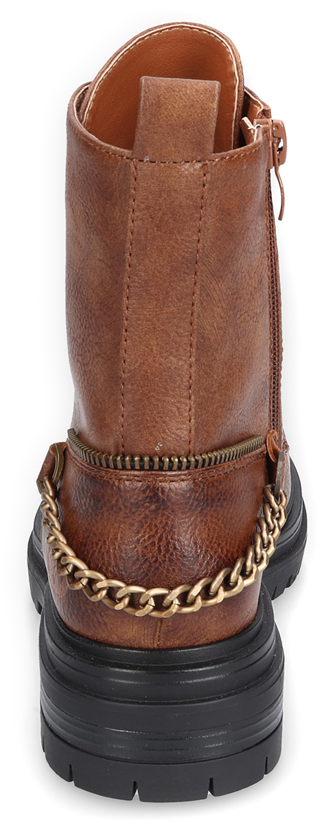 Dockers by Gerli Boot - Schnürboots - EU38 bis EU40 - für Damen - Größe EU38 - braun