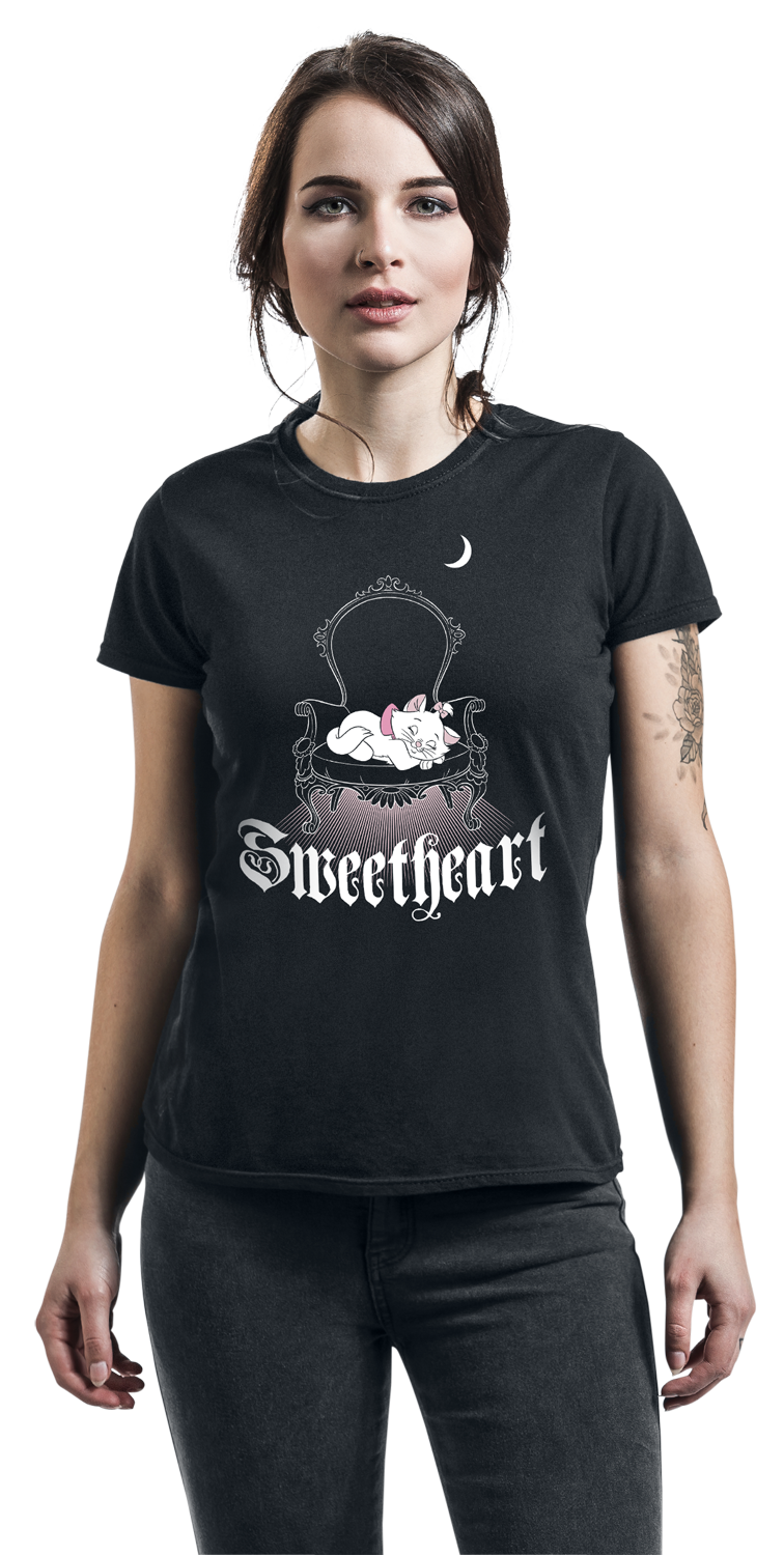 Aristocats Sweetheart T-Shirt schwarz