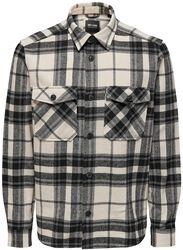 ONSMilo OVR Check LS Shirt, ONLY and SONS, Langarmhemd