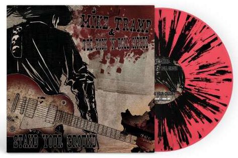 Mike Tramp Stand your ground LP splattered