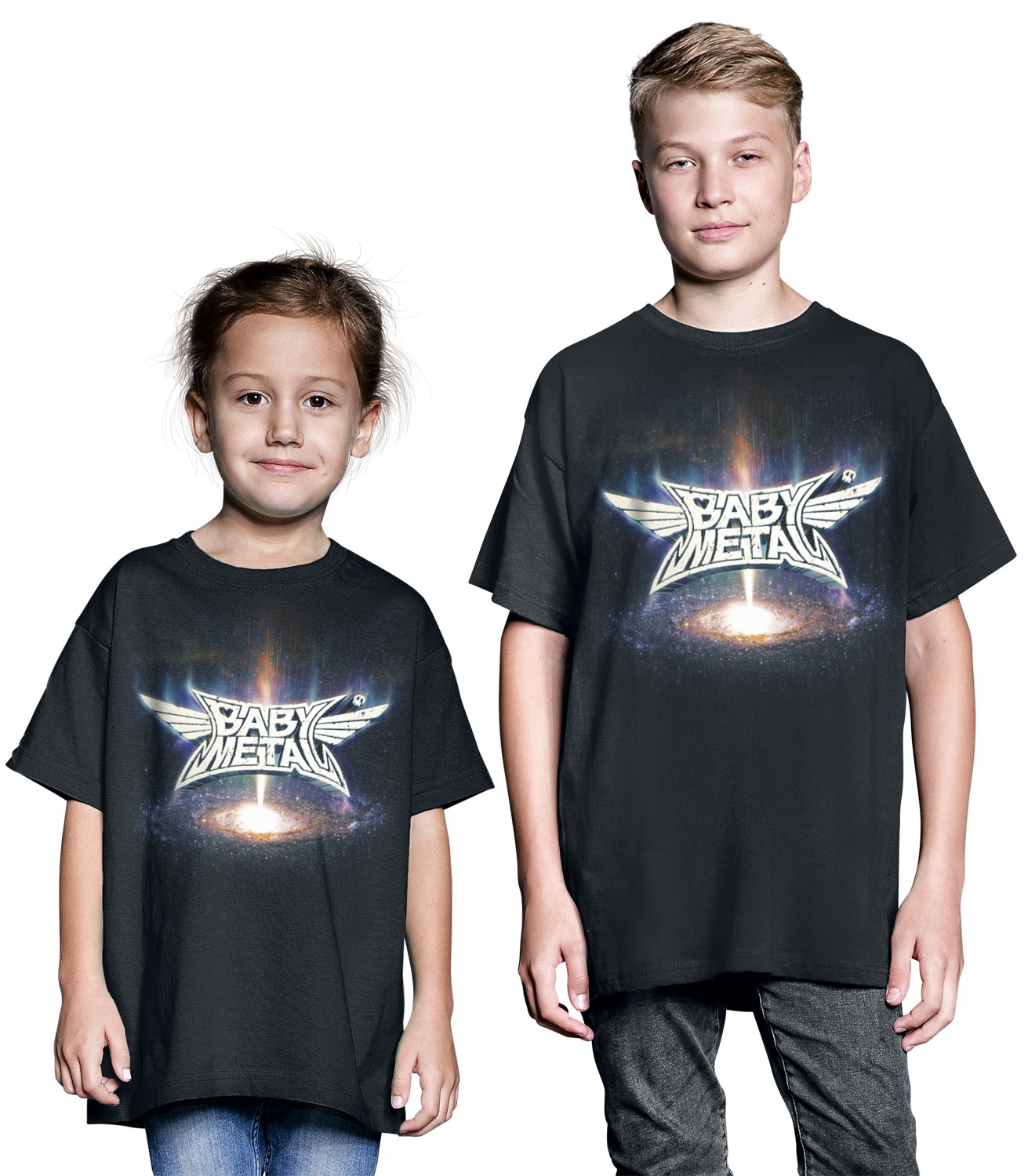 Babymetal Kids - Galaxy T-Shirt schwarz - 50.03% Rabatt