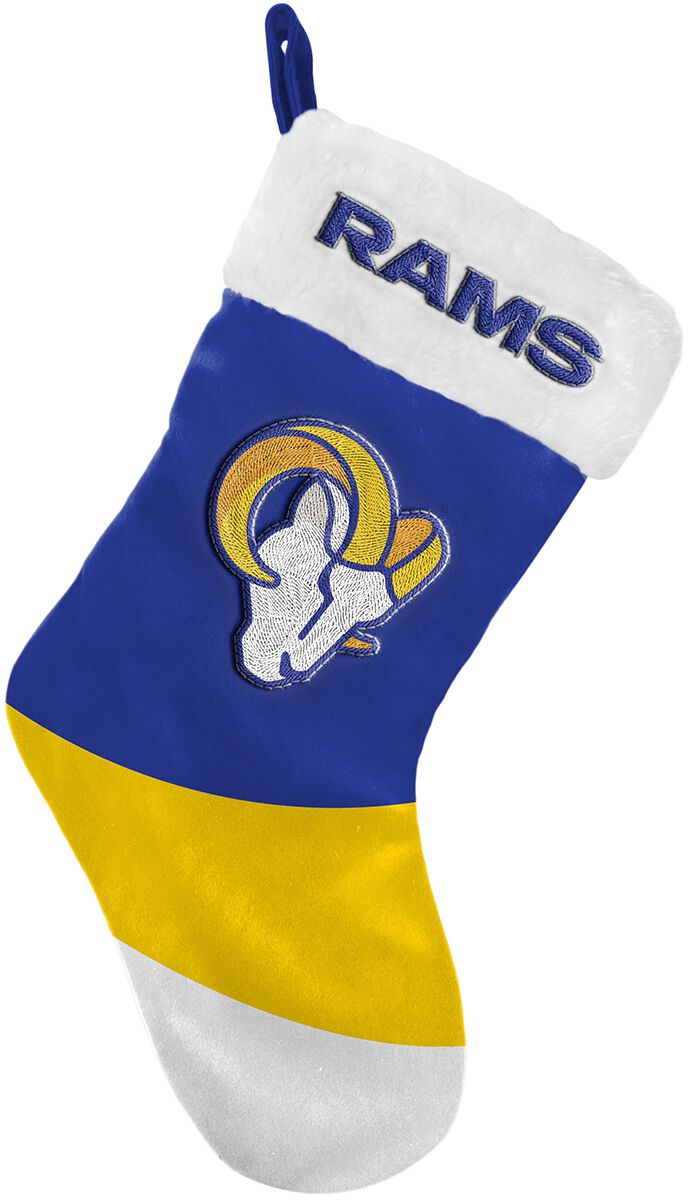 Levně NFL Vánoční ponožka Los Angeles Rams Nástenné dekorace vícebarevný