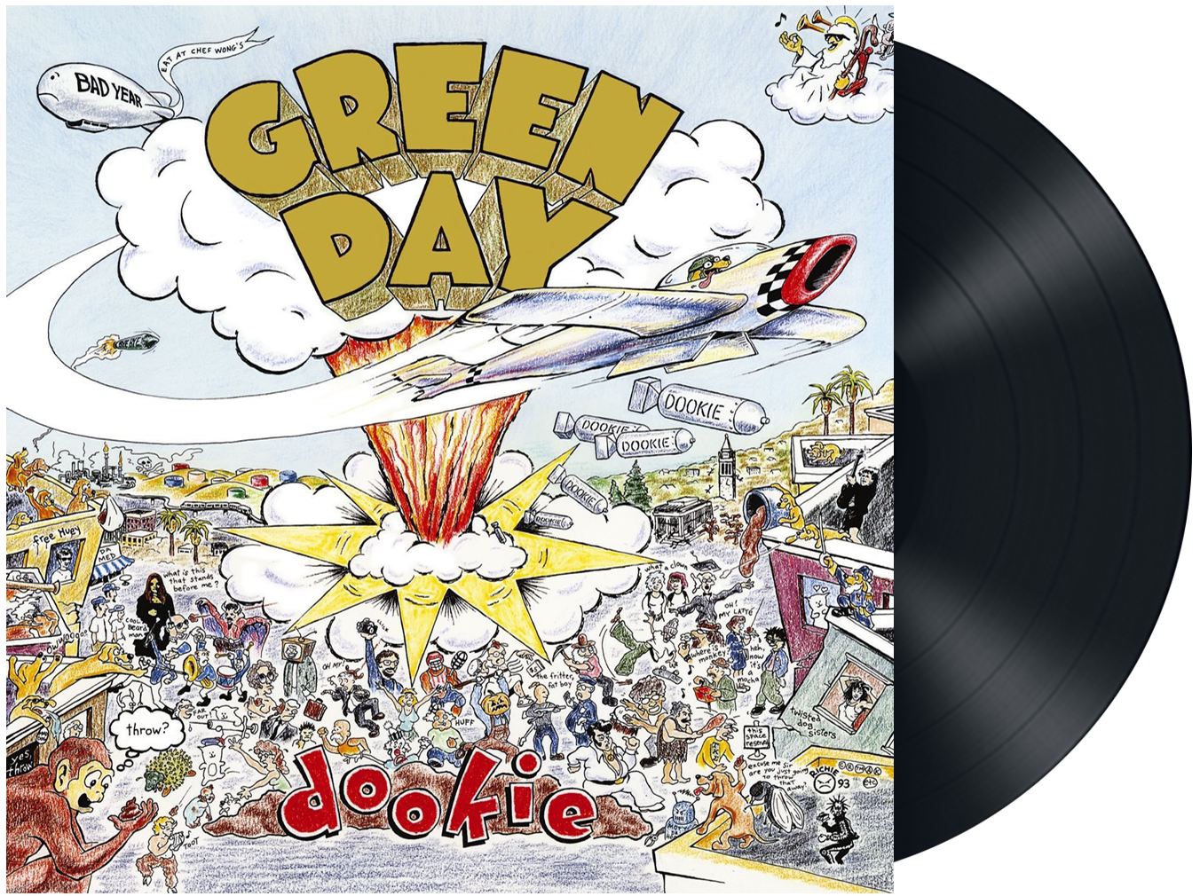 Green Day  LP - Dookie -