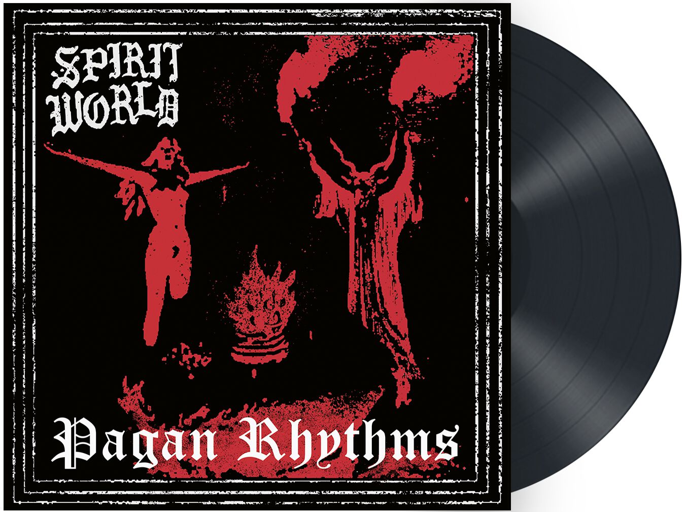 Image of Spiritworld Pagan rhythms LP schwarz