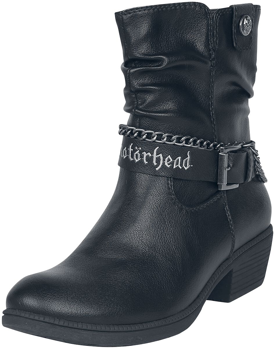 Motörhead Stiefel - EMP Signature Collection - EU37 bis EU41 - für Damen - Größe EU39 - schwarz  - EMP exklusives Merchandise!