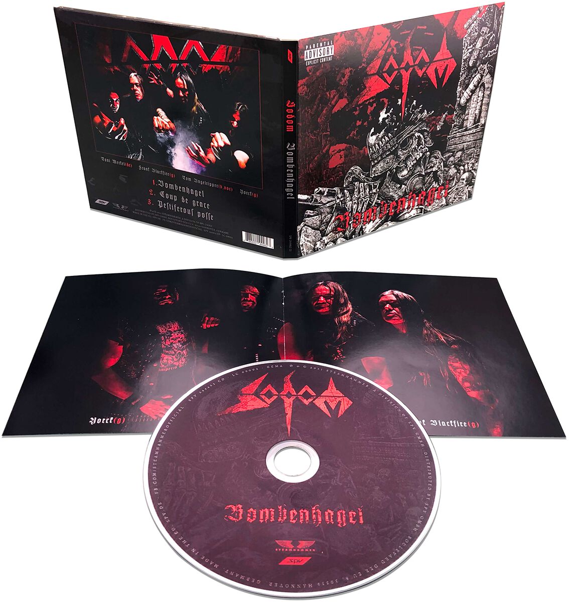 Image of Sodom Bombenhagel EP-CD Standard
