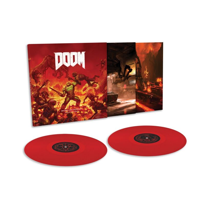 Ost Mick Gordon - GEBRAUCHT Doom (Original Game Soundtrack) (180g Red 2lp) [Vinyl LP] - Preis vom 08082023 050552 h