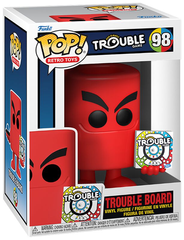 Trouble Board Vinyl Figur 98