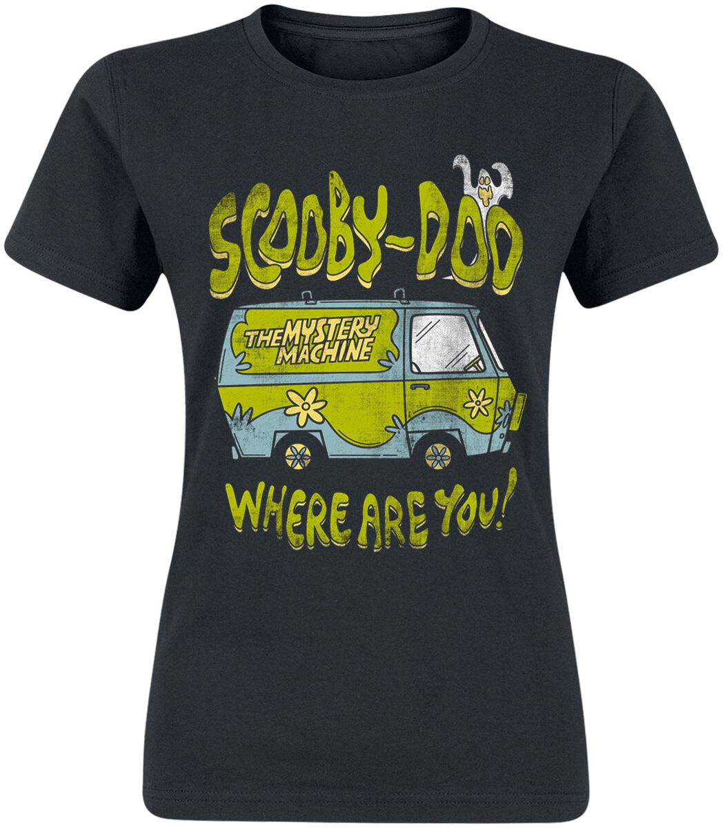 Scooby-Doo Where Are You! T-Shirt black