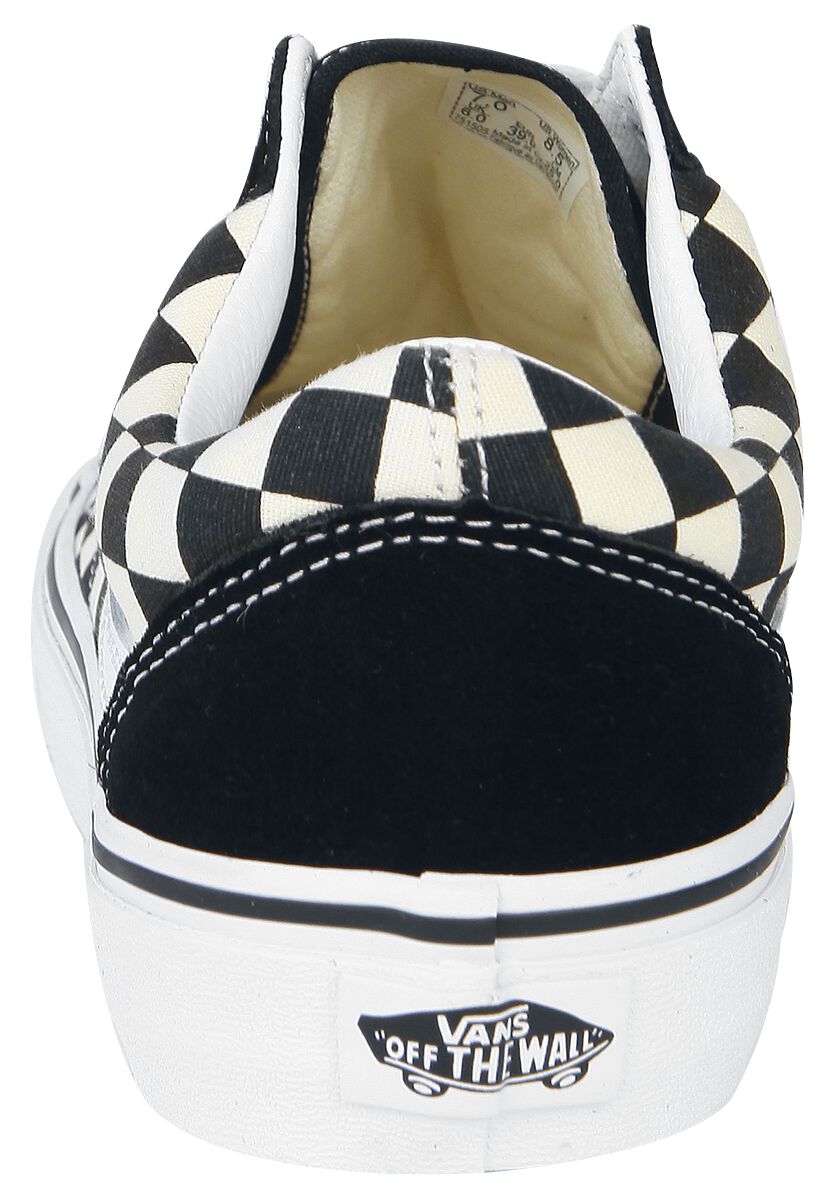 Old Skool Primary Check Vans Sneaker EMP