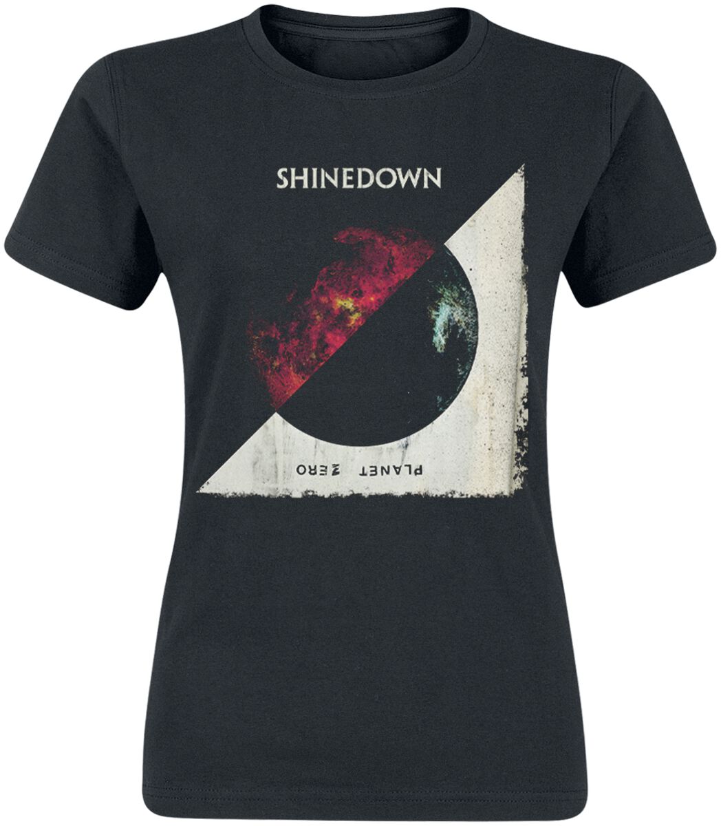 Shinedown Planet Zero T-Shirt black