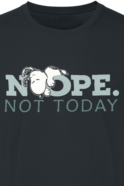 Aazon.co: Caiseta con cuello en V Snoopy Nope Not Today para ujer Aazon.co: Caiseta con cuello en V Snoopy Nope Not Today para ujer