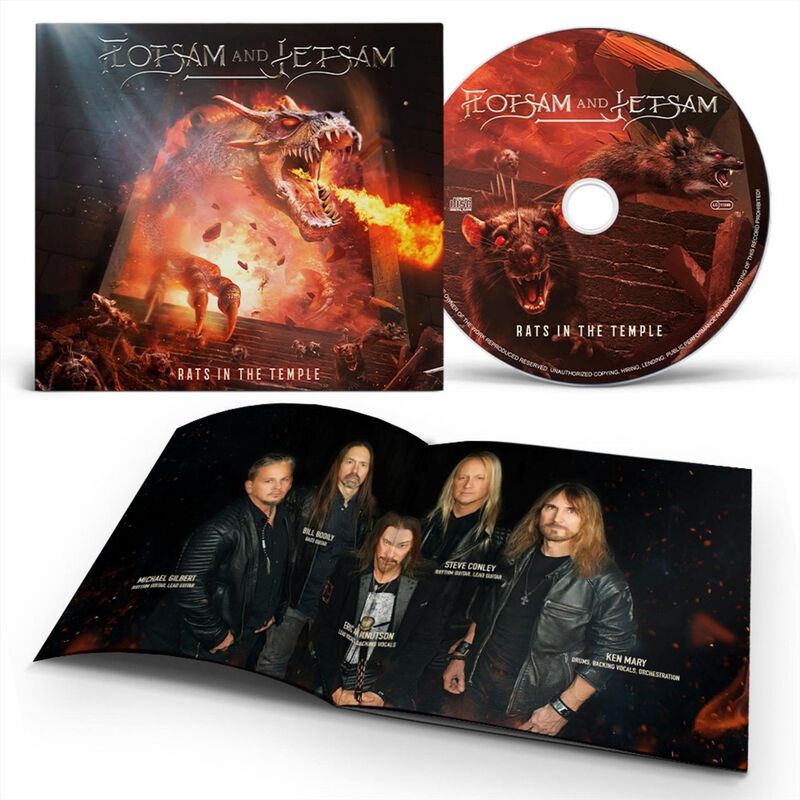 Levně Flotsam & Jetsam Rats in the Temple CD standard