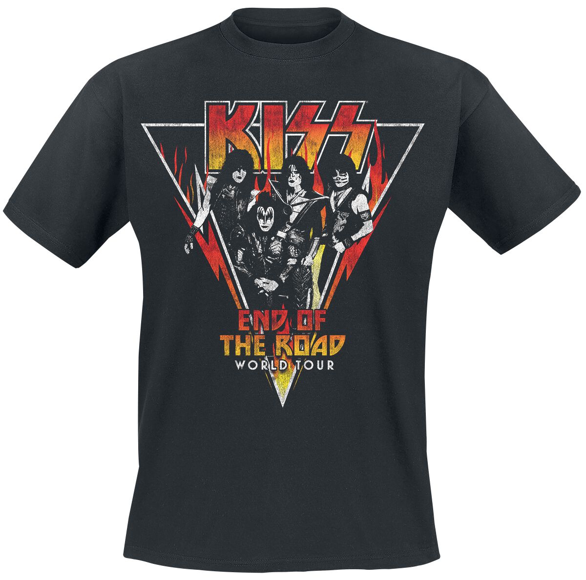 EOTR World Tour Triangle T-Shirt schwarz von Kiss
