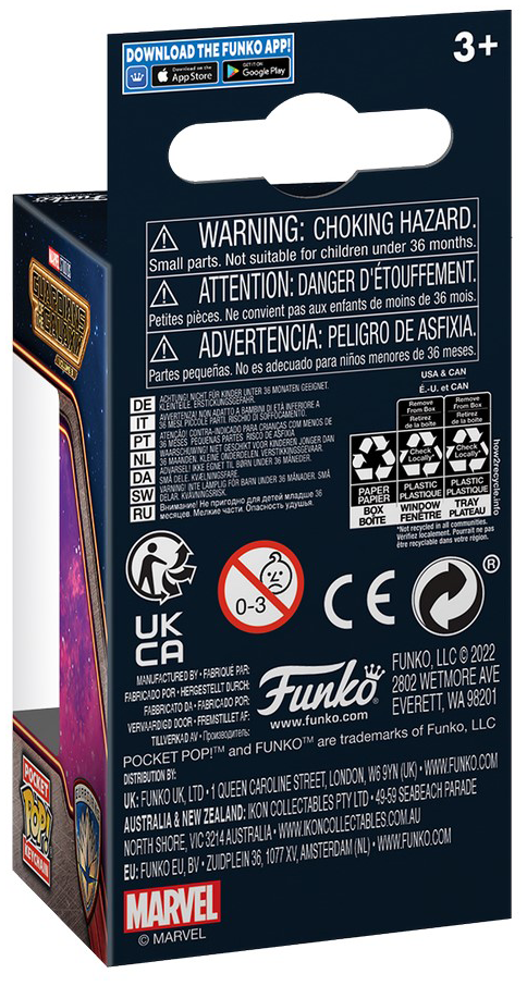 Guardians Of The Galaxy 3 - Star-Lord Pocket Pop! Funko Pocket Pop! multicolor