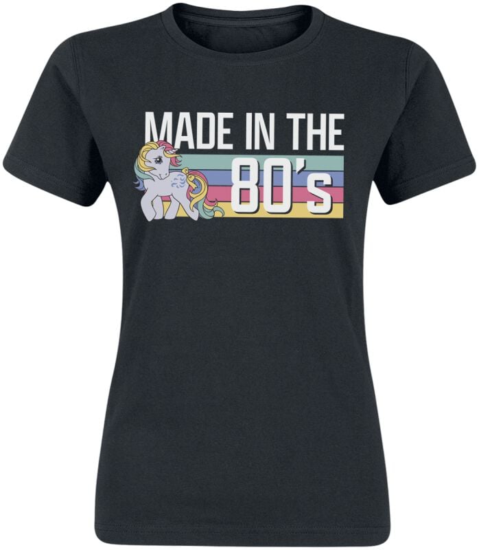 My Little Pony Made in the 80's T-shirt black