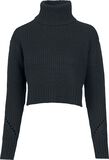 Ladies HiLo Turtleneck Sweater, Urban Classics, Strickpullover