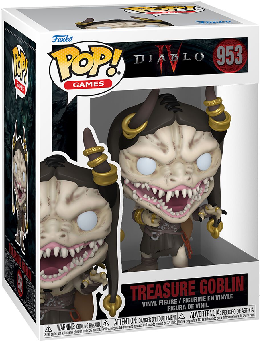 Diablo - 4 - Treasure Goblin Vinyl Figur 953 - Funko Pop! Figur - multicolor
