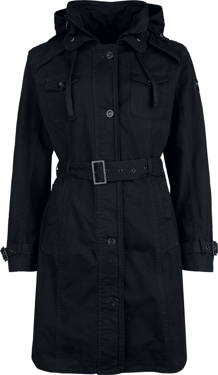 4068143252911 - Essential Coat Mantel schwarz in L