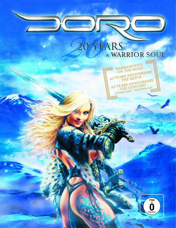 Doro - 20 years - A warrior soul - DVD - multicolor