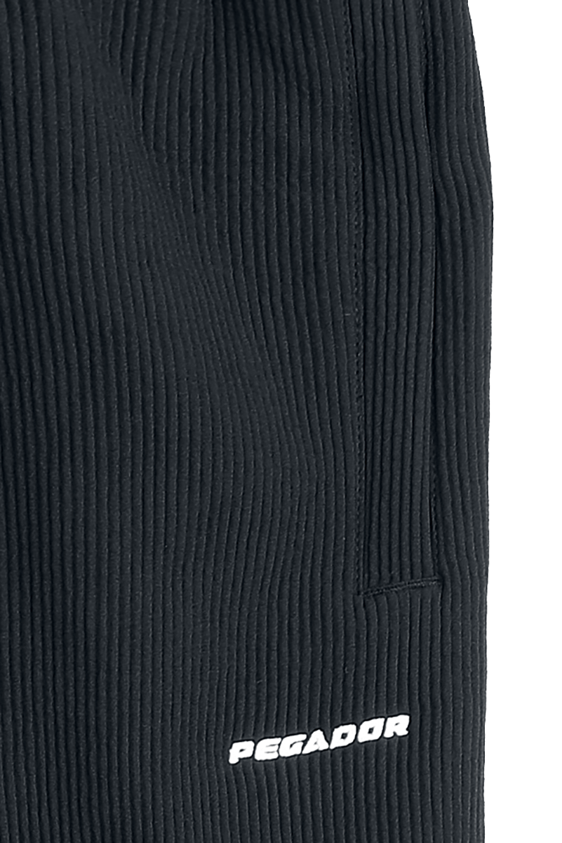 Thumbnail - Pegador Troy Plissee Pants Stoffhose schwarz in L