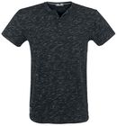 Henley, Black Premium by EMP, T-Shirt