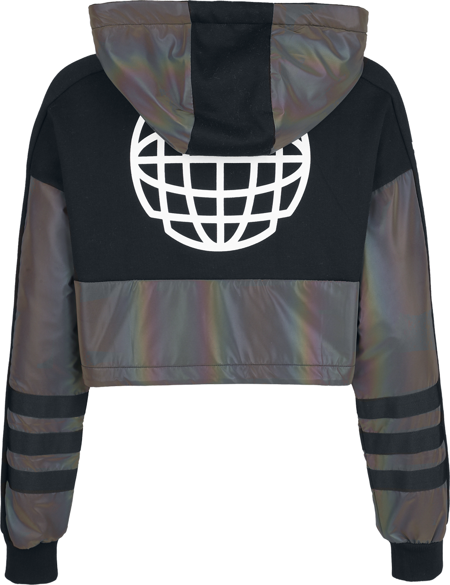 Thumbnail - Electric Callboy EMP Signature Collection Kapuzenpullover schwarz grau in M